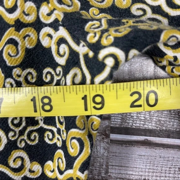 J. McLaughlin Pattered Dress Size Med  - Like New! - Picture 3 of 5